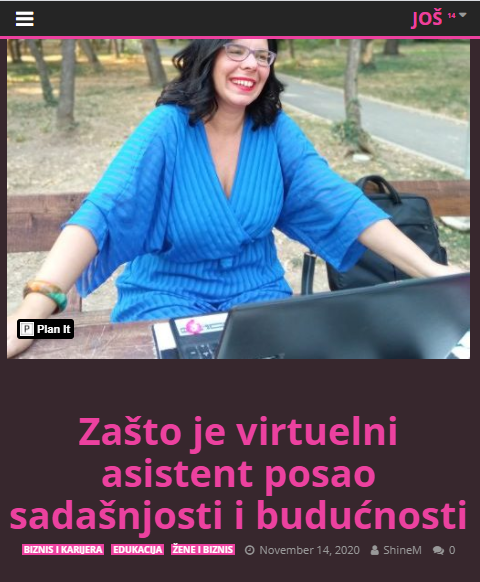Intervju za Shine Magazin